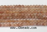 CSS761 15.5 inches 6mm round golden sunstone beads wholesale