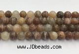 CSS778 15.5 inches 12mm round sunstone gemstone beads wholesale