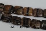 CST42 15.5 inches 12*12mm square staurolite gemstone beads wholesale