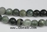 CSW11 15.5 inches 6mm faceted round seaweed quartz beads wholesale