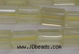 CTB104 15.5 inches 11*15mm faceted tube lemon quartz beads