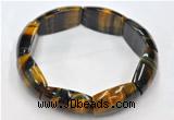 CTB21 12*18mm 7.5 inches tiger eye stretch bracelet wholesale