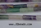 CTB348 15.5 inches 4*13mm tube fluorite beads wholesale