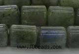 CTB513 15.5 inches 10*13mm triangle AB grade labradorite beads wholesale