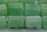 CTB520 15.5 inches 10*13mm triangle jade beads wholesale