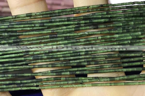 CTB800 15.5 inches 1mm tube Canadian jade beads wholesale