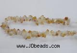 CTD1644 Top drilled 10*14mm - 10*18mm faceted nuggets citrine beads