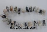 CTD1647 Top drilled 15*20mm - 20*35mm freeform druzy agate beads