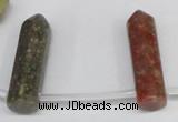 CTD1807 Top drilled 10*30mm - 10*32mm sticks unakite beads