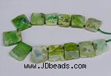 CTD2836 Top drilled 25*30mm - 35*45mm freeform agate beads