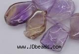 CTD303 Top drilled 15*20mm - 20*25mm freeform ametrine gemstone beads