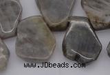 CTD306 Top drilled 15*20mm - 20*25mm freeform labradorite beads