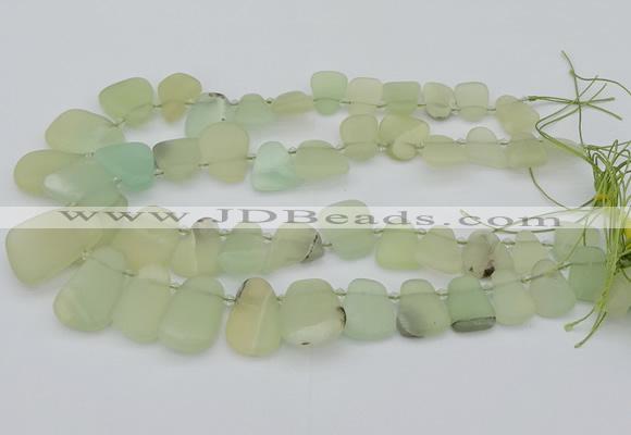 CTD3567 Top drilled 15*20mm - 25*35mm freeform gemstone beads