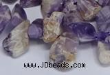 CTD3602 Top drilled 10*14mm - 13*18mm nuggets dogtooth amethyst beads