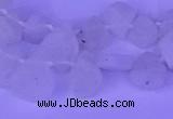 CTD3855 Top drilled 6*8mm - 10*12mm freeform moonstone beads