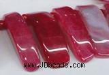 CTD598 Top drilled 10*30mm - 12*45mm wand agate gemstone beads