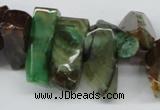 CTD605 Top drilled 10*18mm - 12*28mm nuggets agate gemstone beads