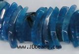 CTD722 Top drilled 12*25mm - 14*40mm wand agate gemstone beads