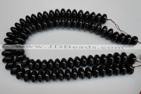 CTE1182 15.5 inches 10*18mm rondelle blue tiger eye beads