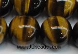 CTE1247 15.5 inches 16mm round AA grade yellow tiger eye beads