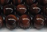 CTE1278 15.5 inches 10mm round A grade red tiger eye beads