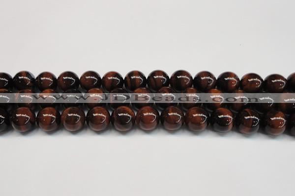 CTE1279 15.5 inches 12mm round A grade red tiger eye beads