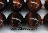 CTE1303 15.5 inches 12mm round AAA grade red tiger eye beads