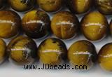 CTE1310 15.5 inches 6mm round B grade yellow tiger eye beads