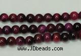 CTE135 15.5 inches 6mm round dyed tiger eye gemstone beads