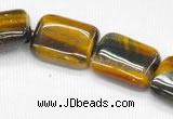 CTE14 15.5 inches 18*25mm rectangle yellow tiger eye beads