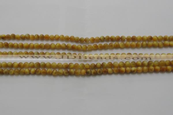 CTE1410 15.5 inches 4mm round golden tiger eye beads wholesale