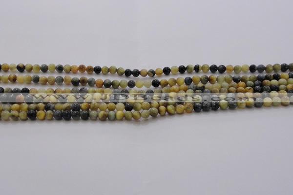 CTE1420 15.5 inches 4mm round golden & blue tiger eye beads wholesale