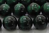 CTE1425 15.5 inches 14mm round green tiger eye beads wholesale