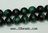 CTE143 15.5 inches 10mm round dyed tiger eye gemstone beads