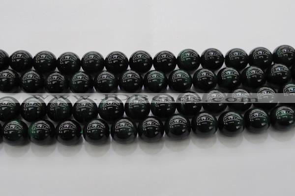 CTE1434 15.5 inches 12mm round green tiger eye beads wholesale