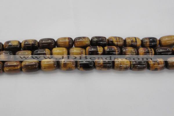 CTE1597 15.5 inches 13*18mm drum yellow tiger eye beads