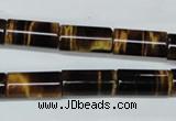 CTE165 15.5 inches 6*12mm column yellow tiger eye gemstone beads