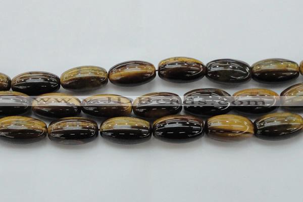 CTE1705 15.5 inches 16*30mm rice yellow tiger eye beads