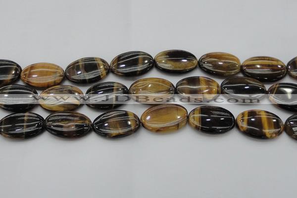 CTE1719 15.5 inches 20*30mm oval yellow tiger eye beads wholesale