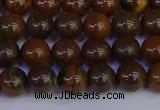 CTE1781 15.5 inches 6mm round yellow iron tiger beads wholesale