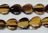 CTE183 15.5 inches 18*18mm heart yellow tiger eye gemstone beads