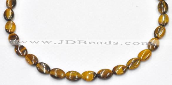 CTE20 15.5 inches oval 13*18mm yellow tiger eye beads Wholesale