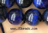 CTE2039 15.5 inches 12mm round blue tiger eye beads wholesale