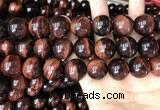 CTE2176 15.5 inches 20mm round red tiger eye beads wholesale