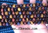 CTE2210 15.5 inches 6mm round colorful tiger eye beads wholesale