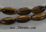 CTE304 15.5 inches 8*16mm marquise yellow tiger eye gemstone beads