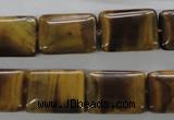 CTE314 15.5 inches 12*18mm rectangle yellow tiger eye gemstone beads