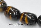 CTE34 15.5 inches 13*18mm egg-shaped blue tiger eye beads wholesale