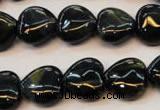 CTE652 15.5 inches 20*20mm heart blue tiger eye beads wholesale