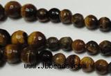 CTE759 15.5 inches 6mm – 14mm faceted round yellow tiger eye beads